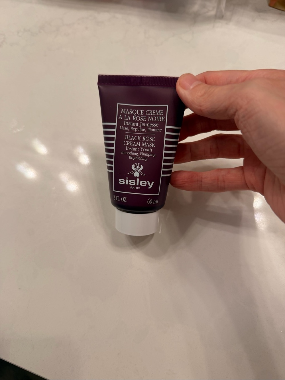 Sisley Black Rose Cream Mask - Deep Plum